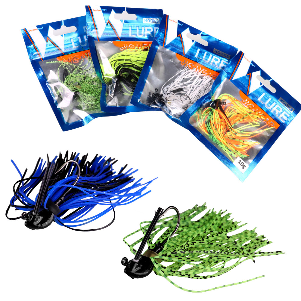 Fishing Hook Weedless - 실리콘 탄성 수영 스커트, 금속 지그,