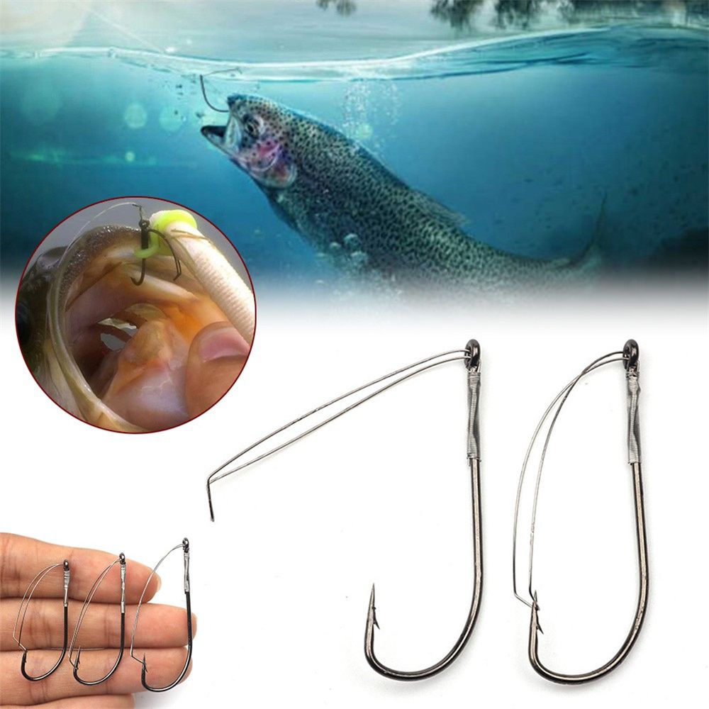 도구 낚시 액세서리 Fishhooks 와이드 갭 후크  - Fishing Hook Weedless 리뷰 및 가격