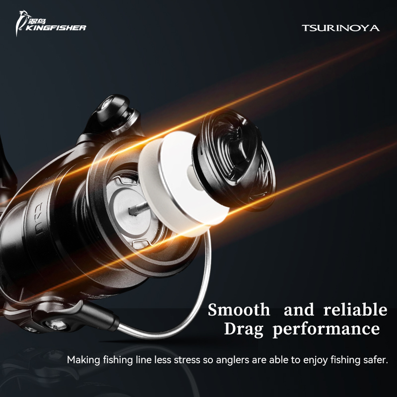 TSURINOYA 초경량 카본 스피닝 낚시릴 킹피셔 8 - Kastking Reel Zephyr 리뷰 및 가격