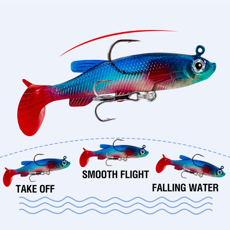 1pcs 8.5cm 12.5g Wobbler 리드 소프 - Fishing Hook Treble 리뷰 및 가격